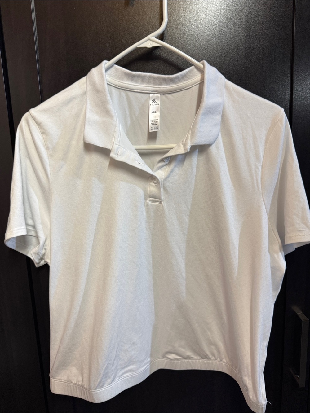 Classic White Womens Polo Shirt